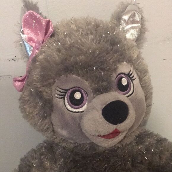 Limited Edition Build A Bear violet the Wolf - Picture 2 of 9